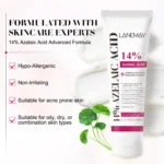 14% Azelaic Acid Face Cream for Acne Treatment & Dark Spot Removal, LANEMAY 60g Gentle Brightening & Oil Control Moisturizer