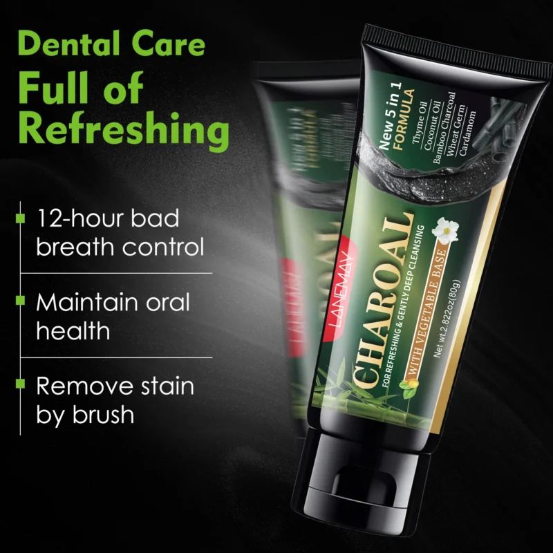 Activated Charcoal Whitening Toothpaste Lanemay Spu1010486319198 3
