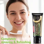 Activated Charcoal Toothpaste 5-in-1 Whitening & Fresh Breath Formula with Bamboo Charcoal 80g
