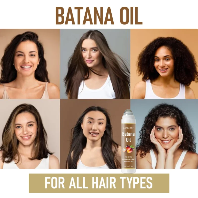Batana Oil Hair Serum Frizz Control Lanemay Spu998039314319 4