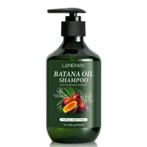 Batana Oil Shampoo for Hair Repair and Scalp Nourishment with Rosemary Extract, 300ml