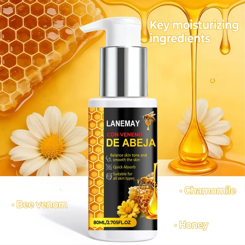 Bee Venom Essence Skin Serum LANEMAY Firming & Brightening Treatment 80ml