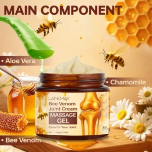 Bee Venom Joint Cream Massage Gel for Pain Relief and Swelling - LANEMAY 120g