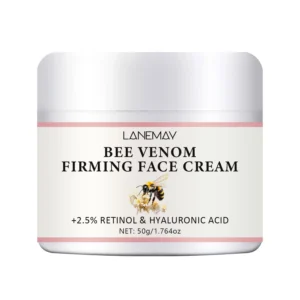 Bee Venom Retinol Firming Face Cream LANEMAY Anti-Aging Hyaluronic Acid Moisturizer 50g