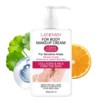 Collagen Milk Body Makeup Cream for Sensitive Areas - LANEMAY Brightening & Firming Skin Moisturizer - 150g