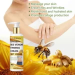 Ginger Bee Venom Firming Cream - Hot Massage Body Tightening & Sweat Enhancing Formula - 100ml