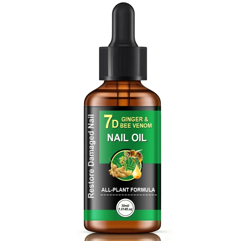 ginger-bee-venom-nail-repair-oil-30ml-spu980511527317-1 Ginger Bee Venom Nail Repair Oil - 7 Day Strength Treatment for Damaged Cuticles & Nails - All-Plant Formula 30ml