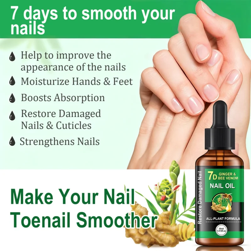Ginger Bee Venom Nail Repair Oil 30ml Spu980511527317 3