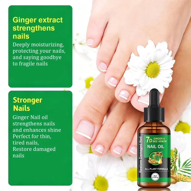 Ginger Bee Venom Nail Repair Oil 30ml Spu980511527317 4
