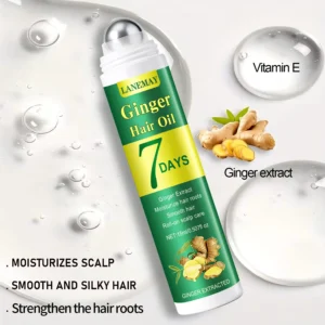 Ginger Hair Oil for Scalp Care and Hair Growth with Vitamin E 15ml