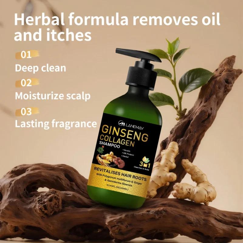 ginseng-collagen-shampoo-revitalizing-cleanser-spu1011870855449-1 Ginseng Collagen Shampoo Revitalizing Hair Root Cleanser with Keratin & Herbal Extracts 300ml