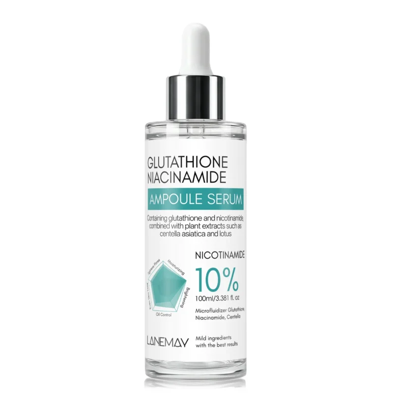 Glutathione Niacinamide Ampoule Serum LANEMAY 100ml Brightening & Oil Control Face Treatment