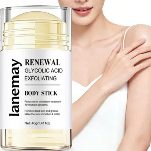 Glycolic Acid Exfoliating Body Stick for Smooth Skin LANEMAY 40g Treatment for Keratosis Pilaris
