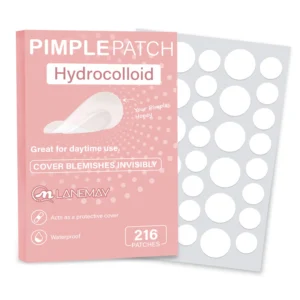 Hydrocolloid Pimple Patches Invisible Acne Cover with Tea Tree Oil and Centella - 216 Patches