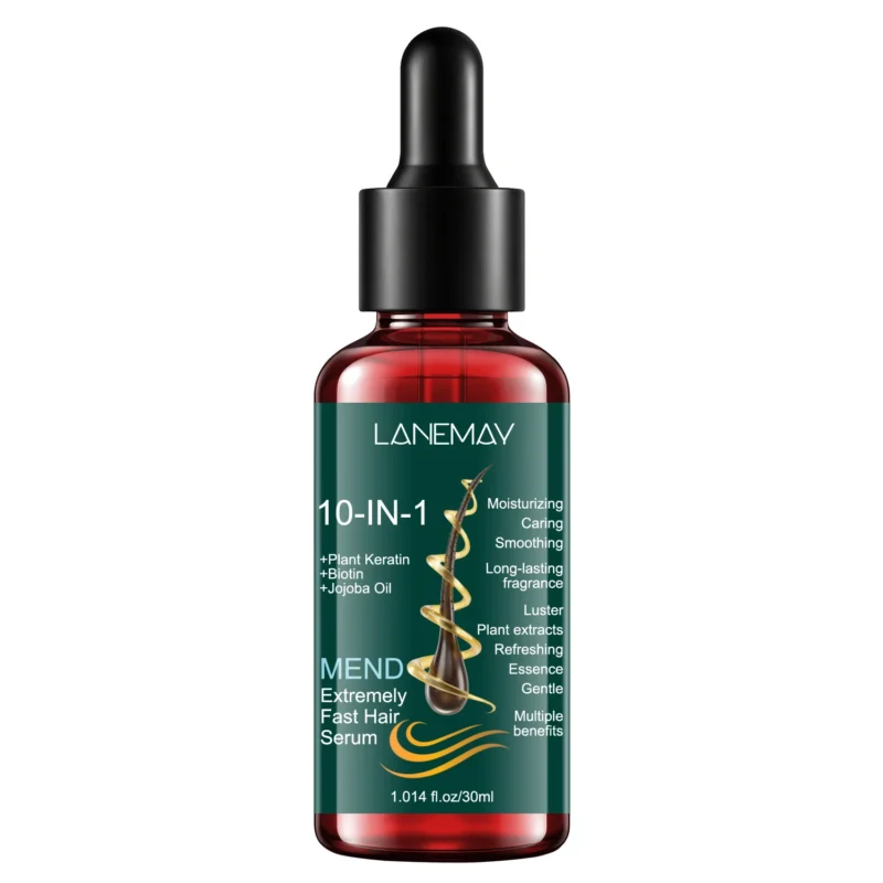 Lanemay 10 In 1 Hair Repair Serum Biotin Jojoba Spu1006004735381 4