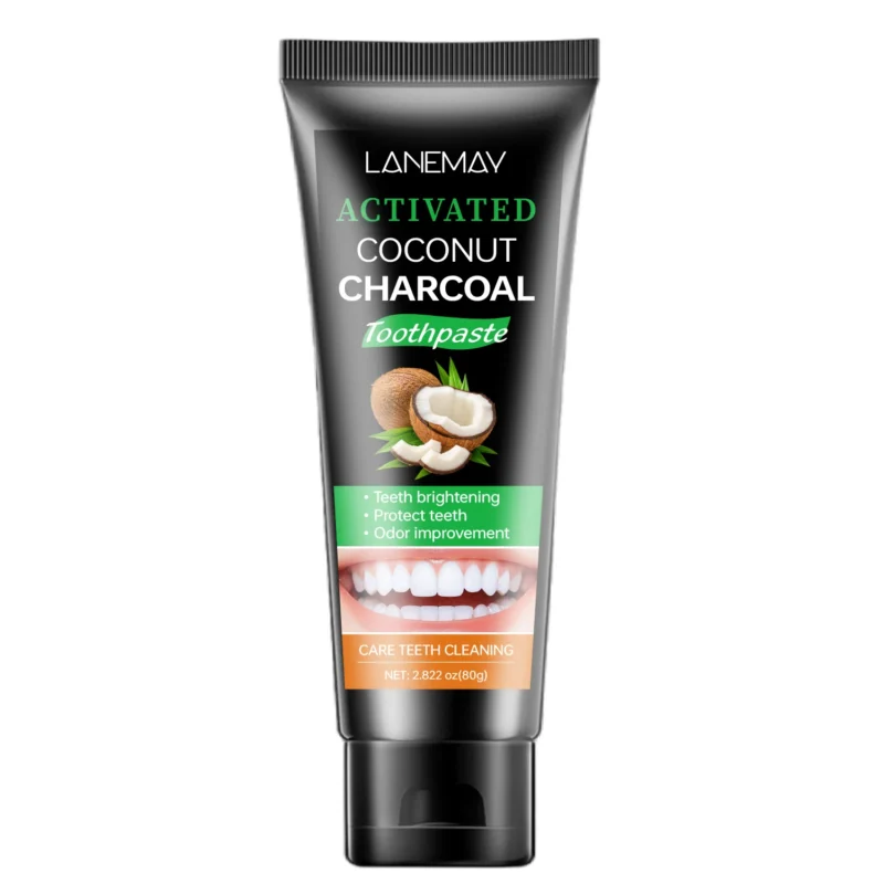 Lanemay Activated Coconut Charcoal Toothpaste Whitening Spu1012718192546 4