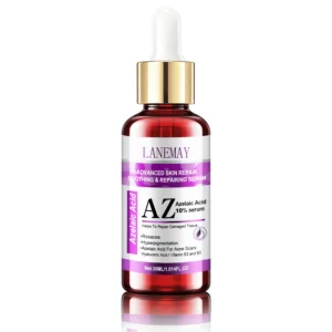 Azelaic Acid Serum 10% for Acne Scars & Rosacea Treatment - LANEMAY Advanced Skin Repair Serum with Niacinamide & Aloe Vera, 30ml