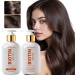Biotin Shampoo and Conditioner Set - LANEMAY Anti-Thinning Hair Growth Treatment with Argan & Coconut Oil (2 x 200g)