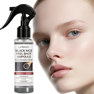 Black Rice Facial Serum Spray LANEMAY Radiance Boost & Deep Hydration 100ml