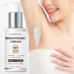 Brightening Cream for Underarms and Thighs with Vitamin C, Niacinamide & Collagen 80g