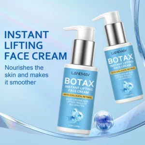 Collagen Retinol Face Cream - LANEMAY Instant Lifting & Firming Moisturizer with Botax Effect (80g)