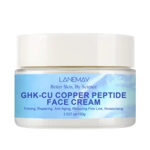 Copper Peptide Face Cream - LANEMAY GHK-Cu Anti-Aging Moisturizer for Firming & Repairing (100g)