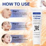 Eczema Relief Cream - LANEMAY Skin Barrier Repair Moisturizer with Salicylic Acid & Shea Butter - Fragrance Free & Hypoallergenic (60g)