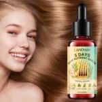 Ginger Hair Growth Serum for Strengthening & Nourishing LANEMAY 5-Day Biotin & Caffeine Hair Oil 30ml