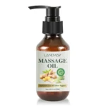 Massage Oil Ginger & Coconut - LANEMAY 100ml Soothing Body Therapy & Aromatherapy for All Skin Types