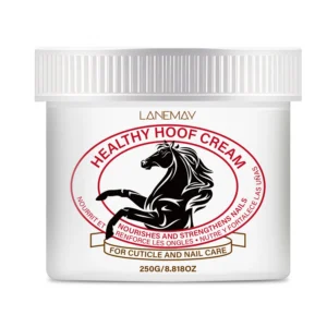 Nail Strengthener Cream LANEMAY Hoof Repair Treatment for Cuticles & Brittle Nails - Moisturizing Aloe & Beeswax Formula (250g)