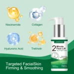 Instant Face Lift Cream - LANEMAY Niacinamide & Collagen Day & Night Moisturizer for Firming & Smoothing (80g)