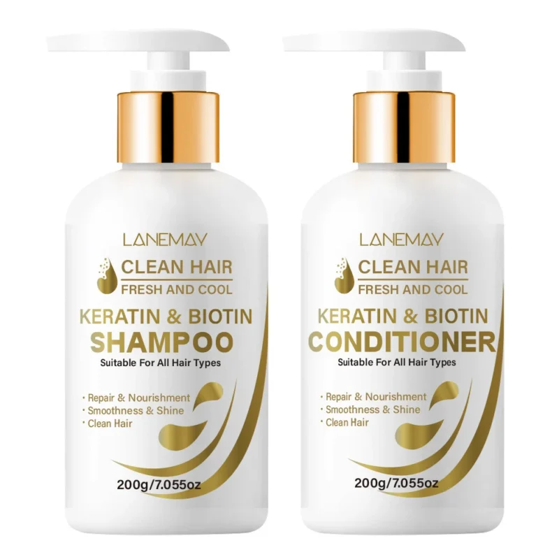 Lanemay Keratin Biotin Shampoo Conditioner Set Spu1010239975451 4