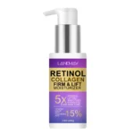 LANEMAY Retinol Collagen Firming Cream - Anti-Aging Face Moisturizer with Hyaluronic Acid & Vitamins for Lifting & Smoothing (80g)