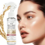 Rice Facial Serum Ampoule - LANEMAY Peel Shot Brightening & Hydrating Essence with Hyaluronic Acid (100ml)