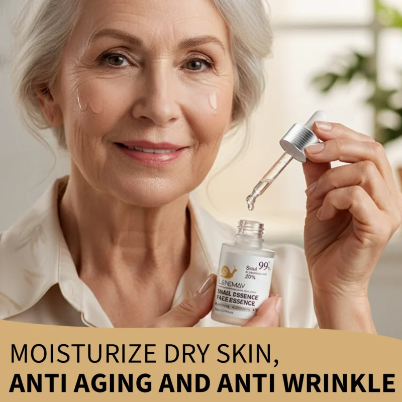 Lanemay Snail Essence Face Serum Hyaluronic Acid Anti Aging Spu997158183938 2