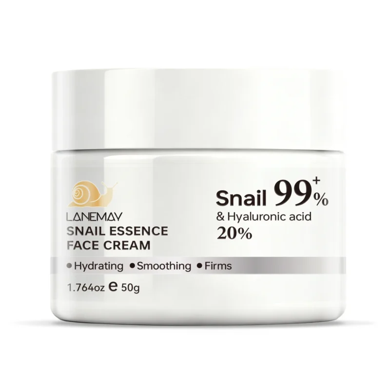 Lanemay Snail Mucin Face Cream Hyaluronic Acid Moisturizer Spu998547017218 5