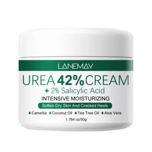 Urea Foot Cream 42% with 2% Salicylic Acid LANEMAY Intensive Moisturizing for Cracked Heels 50g