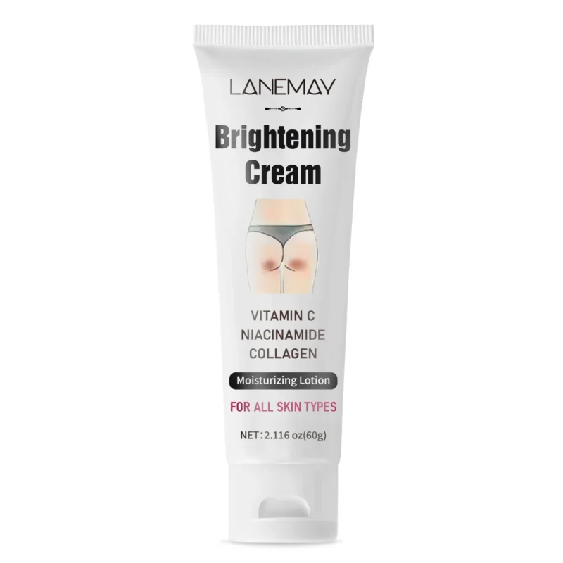 Vitamin C Brightening Cream for Body and Underarms - LANEMAY Niacinamide & Collagen Moisturizing Lotion 60g