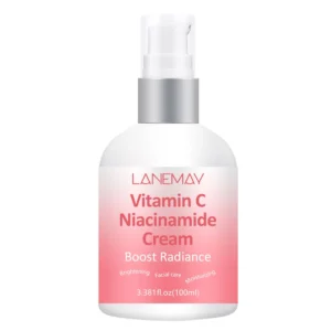 Vitamin C Niacinamide Cream - LANEMAY Brightening Facial Moisturizer with Collagen for Radiant Skin (100ml)