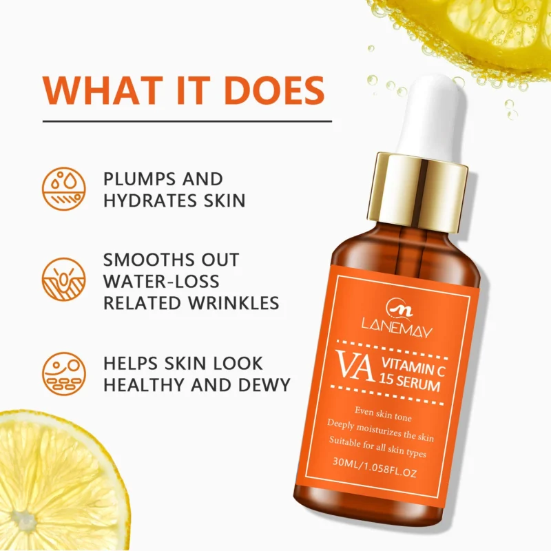 Lanemay Vitamin C Serum 15 Percent Hyaluronic Acid B5 Spu1006163970447 2