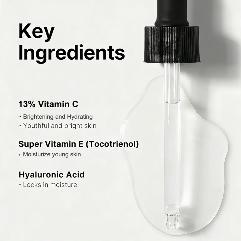 Lanemay Vitamin E Hyaluronic Acid Serum Vitamin C Brightening Spu1003822155069 3