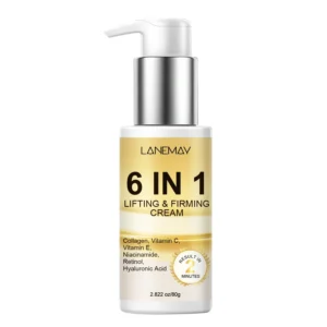 Lifting and Firming Cream LANEMAY 6-in-1 Multi-Effect Face Moisturizer with Collagen and Retinol 80g