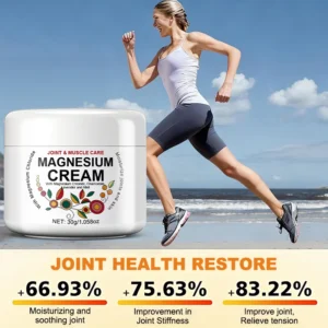 Magnesium Joint & Muscle Care Cream for Deep Relief and Skin Moisturizing 30g