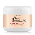 Manuka Honey Beef Tallow Cream with Collagen for Skin Firming and Deep Hydration - 50g