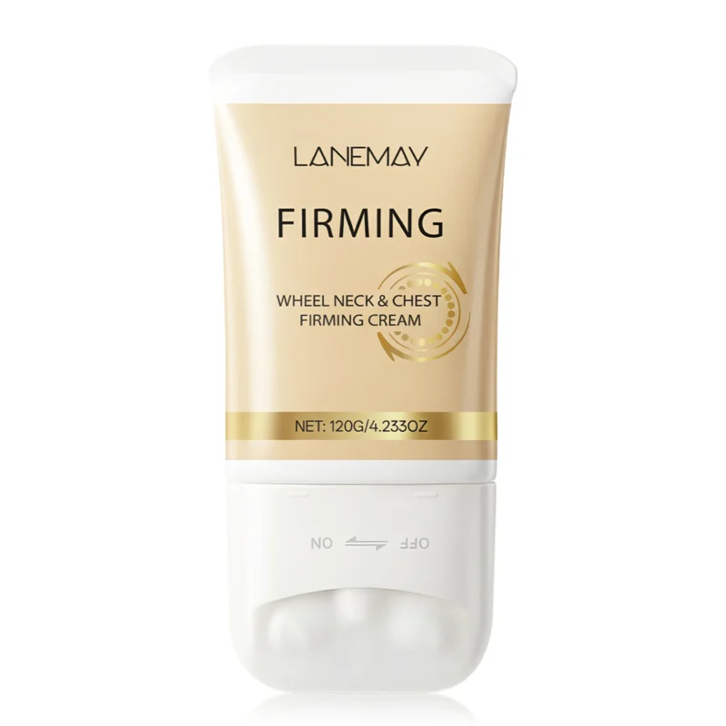 neck-and-chest-firming-roller-cream-spu981262057889-1 Neck and Chest Firming Cream with 360° Massage Roller, LANEMAY 120g Tightening and Hydrating Treatment
