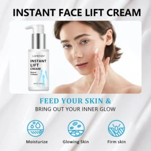 Retinol Collagen Instant Face Lift Cream for Firming and Glowing Skin 80ml