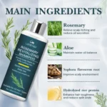 Rosemary Deep Cleansing Shampoo Scalp Revitalizing & Oil Control Gentle Formula 300ml