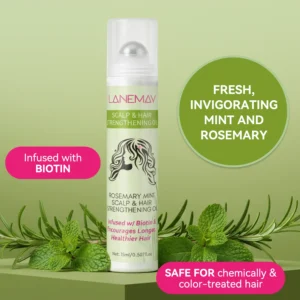 Rosemary Mint Hair Oil for Scalp & Hair Strengthening with Biotin 15ml