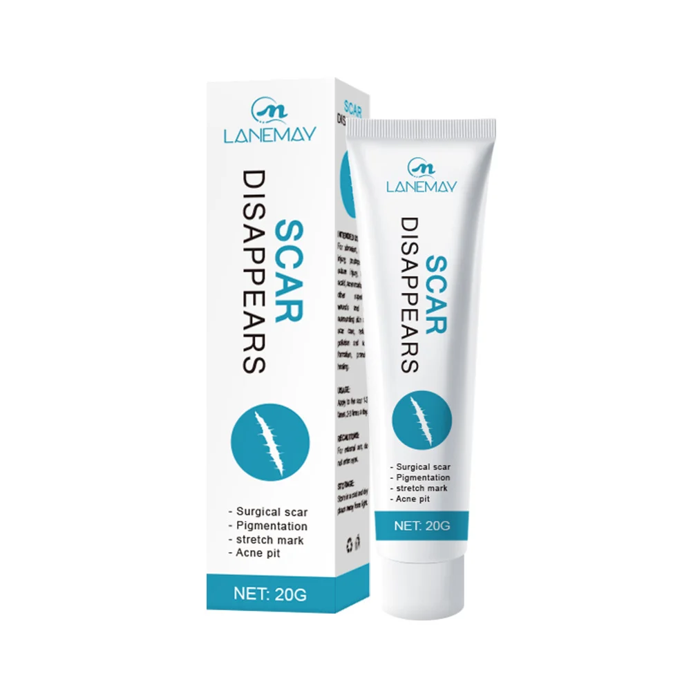 Scar Removal Cream for Advanced Repair - LANEMAY Gel for Surgical, Burn, and Acne Scars (20g)