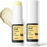 Snail Mucin Peptide Eye Cream for Dark Circles and Puffiness - LANEMAY 9g Nourishing Eye Stick